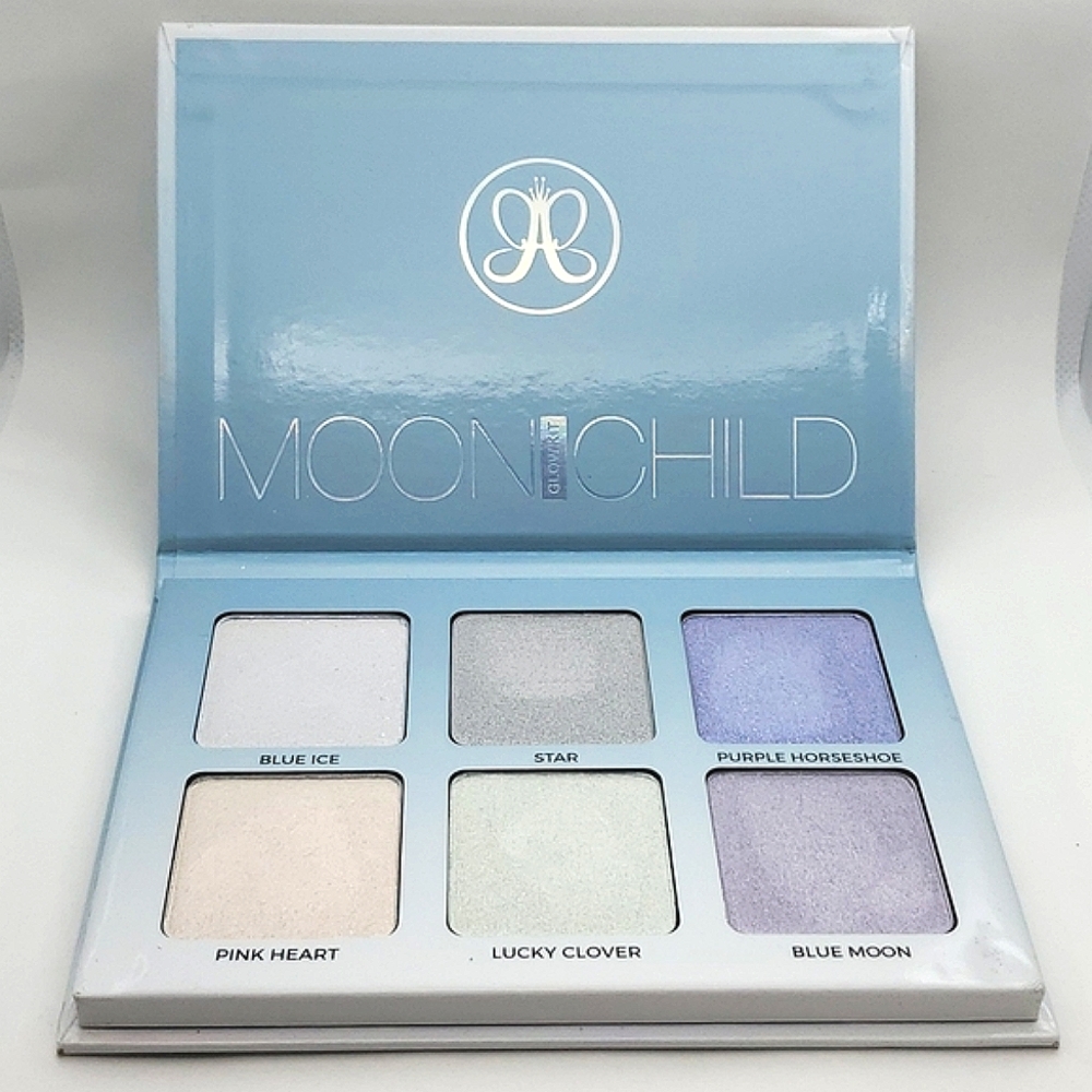 Anastasia Beverly Hill Moonchild Glow Kit Six Metallic Highlighters Shades